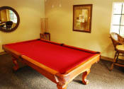 Thumbnail 9 of 16 - Pool table in center of room at Harbour Cove, Hallandale Beach, FL