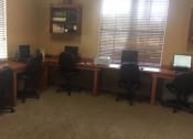 Thumbnail 8 of 14 - Marbrisa Apartments business center at Marbrisa Apartments, Miami Gardens, FL