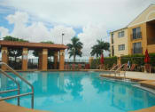 Thumbnail 4 of 14 - Marbrisa apartments resort style pool at Marbrisa Apartments, Miami Gardens, FL