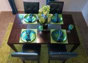 Thumbnail 19 of 27 - Tuscany Place dining area at Tuscany Place Apartments, Homestead , FL 33032