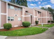 Thumbnail 4 of 52 - lawn outside apartment building at Fort Vancouver Terrace, Vancouver, WA