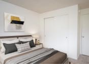 Thumbnail 48 of 52 - a bedroom with a bed and a closet at Fort Vancouver Terrace, Vancouver, WA, 98661q