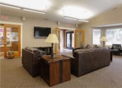 Thumbnail 18 of 46 - a living room with sofa at Troutdale Terrace, Oregon