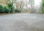 Thumbnail 26 of 49 - a basketball court in the middle of a forest at Whisperwood, Washington