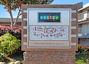 Thumbnail 62 of 63 - A sign for Herley Apartments with a phone number for leasing at The Henley Apartments, Suisun City