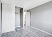 Thumbnail 28 of 63 - A room with a white door and a white wall at The Henley Apartments, Suisun City