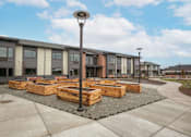 Thumbnail 8 of 29 - Central courtyard at Bridge Meadows Redmond Apartments, Redmond, 97756