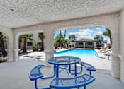 Thumbnail 5 of 12 - Poolside Patio at Zoom Apartments, Las Vegas, NV, 89103