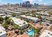 Thumbnail 7 of 12 - Aerial View Of Property at Zoom Apartments, Las Vegas, Nevada