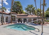 Thumbnail 4 of 11 - Swimming Pool Area at Spin Apartments, Las Vegas, Nevada