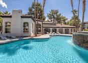Thumbnail 6 of 11 - Outdoor Swimming Pool at Spin Apartments, Nevada