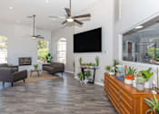 Thumbnail 9 of 11 - Main Living Room at Spin Apartments, Las Vegas, NV