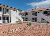 Thumbnail 1 of 12 - Outdoor Courtyard at Dash Apartments, Nevada, 89104