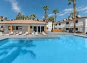 Thumbnail 6 of 12 - Swimming Pool Area at Dash Apartments, Las Vegas, NV, 89104