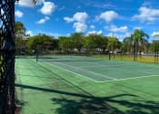 Thumbnail 7 of 20 - Portofino Apartments tennis court at Portofino, Palm Springs