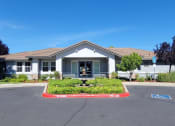 Thumbnail 1 of 21 - Dover Woods main entrance at DOVER WOODS SENIOR APARTMENTS, Fairfield, CA 94533