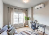 Thumbnail 6 of 48 - bedroom image with office space at Salish Flats APARTMENTS, Washington