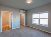 Thumbnail 18 of 48 - large bedroom with carpet at Salish Flats APARTMENTS, Washington
