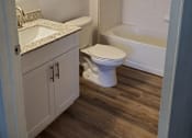 Thumbnail 16 of 21 - Bathroom toilet at San Marco Apartments, Florida 32174