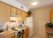 Thumbnail 10 of 21 - Kitchen at San Marco Apartments, Ormond Beach, FL, 32174