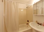 Thumbnail 22 of 26 - The Post Apartments bathroom will full tub and shower at THE POST Apartments, California