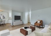 Thumbnail 4 of 18 - Living room near kitchen