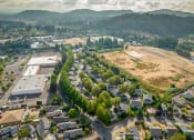 Thumbnail 1 of 31 - Aerial view looking down at community at Township Eastside, Portland, 97236