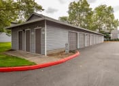 Thumbnail 29 of 31 - row of garages at Township Eastside, Portland, Oregon