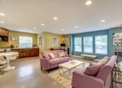 Thumbnail 30 of 46 - Clubhouse seating area at TOWNSHIP Apartments, CANBY, OR