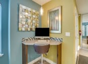 Thumbnail 32 of 46 - Computer area at TOWNSHIP Apartments, CANBY, OR 97013