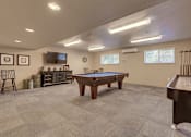 Thumbnail 10 of 21 - Game Room at VINTAGE AT HOLLY VILLAGE SENIORS Apartments, Everett, WA, 98204