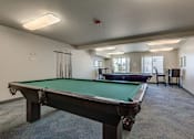Thumbnail 7 of 17 - Billiard Room at VINTAGE AT TACOMA, Tacoma, Washington, 98409