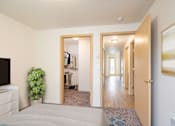 Thumbnail 6 of 37 - Bedroom And Hallway at Vancouver Mall Apartments, Vancouver, WA
