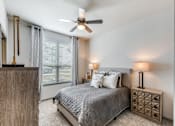 Thumbnail 12 of 25 - Comfortable bedroom in apartments for rent in Georgetown TX near Kalahari Resort
