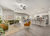 Thumbnail 9 of 29 - Houses in Lady Lake for Rent – The Groves at Lake Ella - open concept house with hardwood floors and tall ceilings
