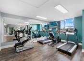 Thumbnail 3 of 13 - Wilton Tower apartments in Wilton Manors Florida photo of fitness center