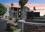 Thumbnail 21 of 34 - The image shows a modern building with a sign that reads "ARDELLA 12435".