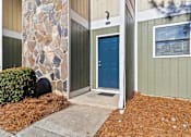 Thumbnail 18 of 23 - Element at 4411 Macon Apartments A blue door is the focal point of this image.