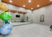 Thumbnail 12 of 34 - the gym at the flats at big tex apartments