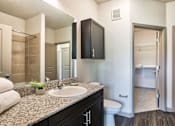 Thumbnail 17 of 28 - Sawgrass Creek Apartments in New Port Richey Florida photo of  bathroom