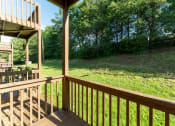 Thumbnail 7 of 17 - a view of the yard from the deck