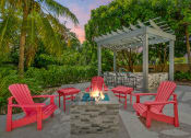Thumbnail 9 of 13 - Wilton Tower apartments in Wilton Manors Florida photo of fire pit and BBQ grill area