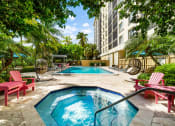 Thumbnail 8 of 13 - Wilton Tower apartments in Wilton Manors Florida photo of hot tub