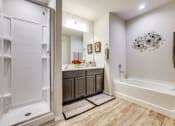 Thumbnail 8 of 24 - Bathroom With Bathtub at Amber Pines at Fosters Ridge, Conroe, TX