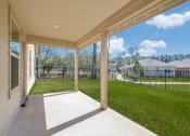 Thumbnail 2 of 24 - Backyard With Green Space at Amber Pines at Fosters Ridge, Conroe, TX