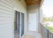 Thumbnail 12 of 21 - the view of the deck from the entrance to the home