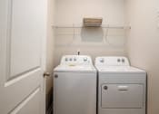 Thumbnail 43 of 62 - Houses For Rent In Myrtle Beach, SC - The Palmer At Carolina Forest - Laundry Room With Full-Sized Washer And Dryer.