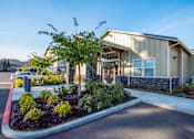 Thumbnail 40 of 47 - an office building with a garden in front of it