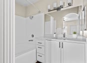 Thumbnail 27 of 66 - Bathroom in 1 Bedroom/1 Bath Floorplan at Element Apartments Las Vegas Nevada