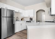 Thumbnail 21 of 66 - Kitchen 1 Bedroom/1 Bath Floorplan at Element Apartment Homes Las Vegas Nevada